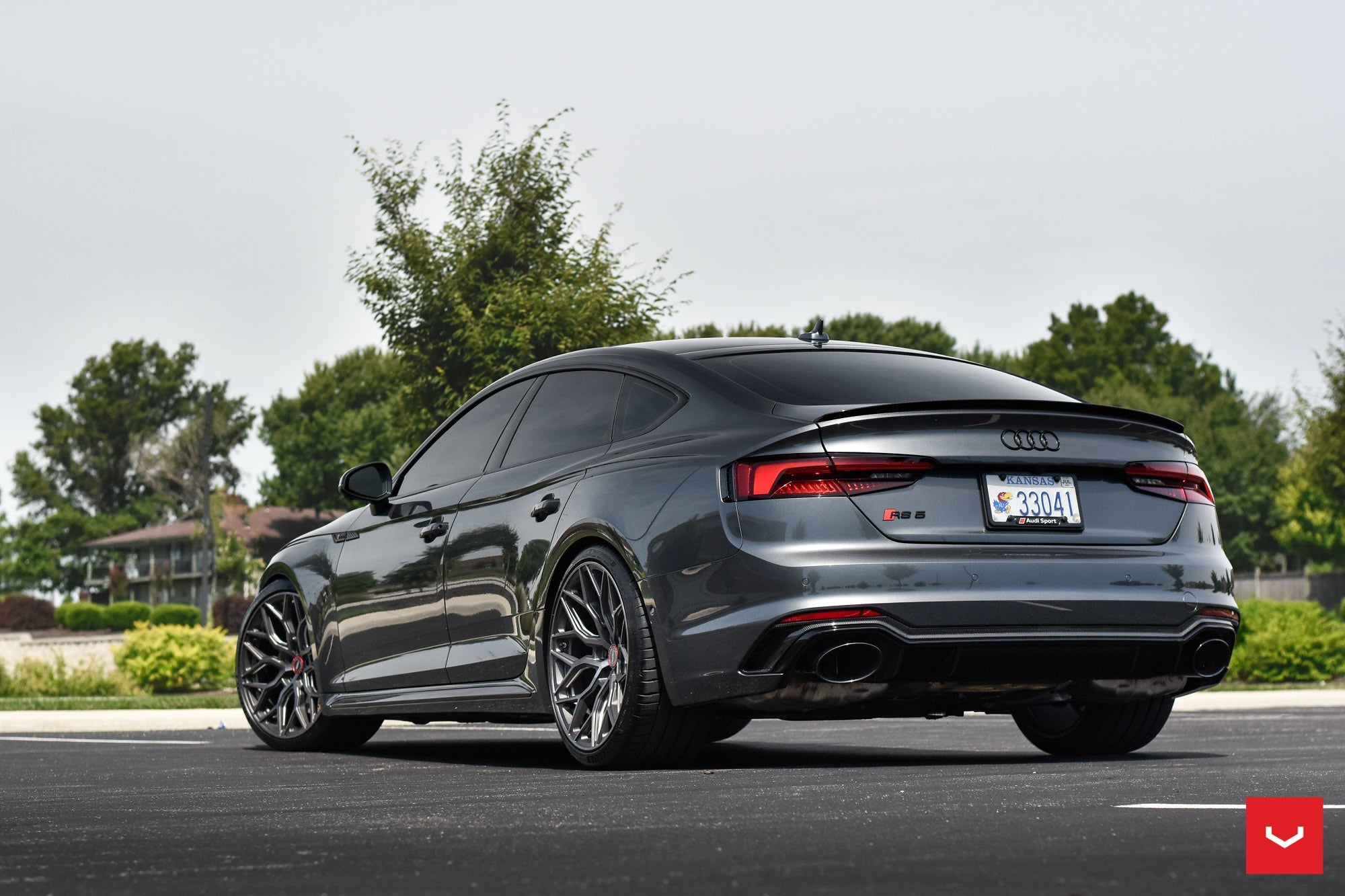 Vossen HF-2 Tinted Matte Gunmetal - 20x10.5 / 5x112 / +45 / 66.56mm