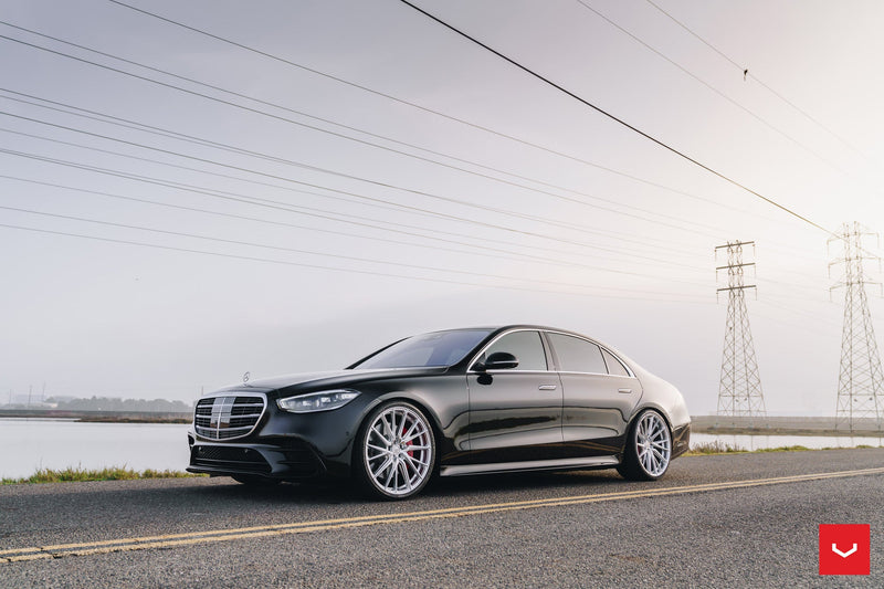 Vossen HF-4T Silver Polished - 20x10.5 / 5x114.3 / +45 / 73.1mm