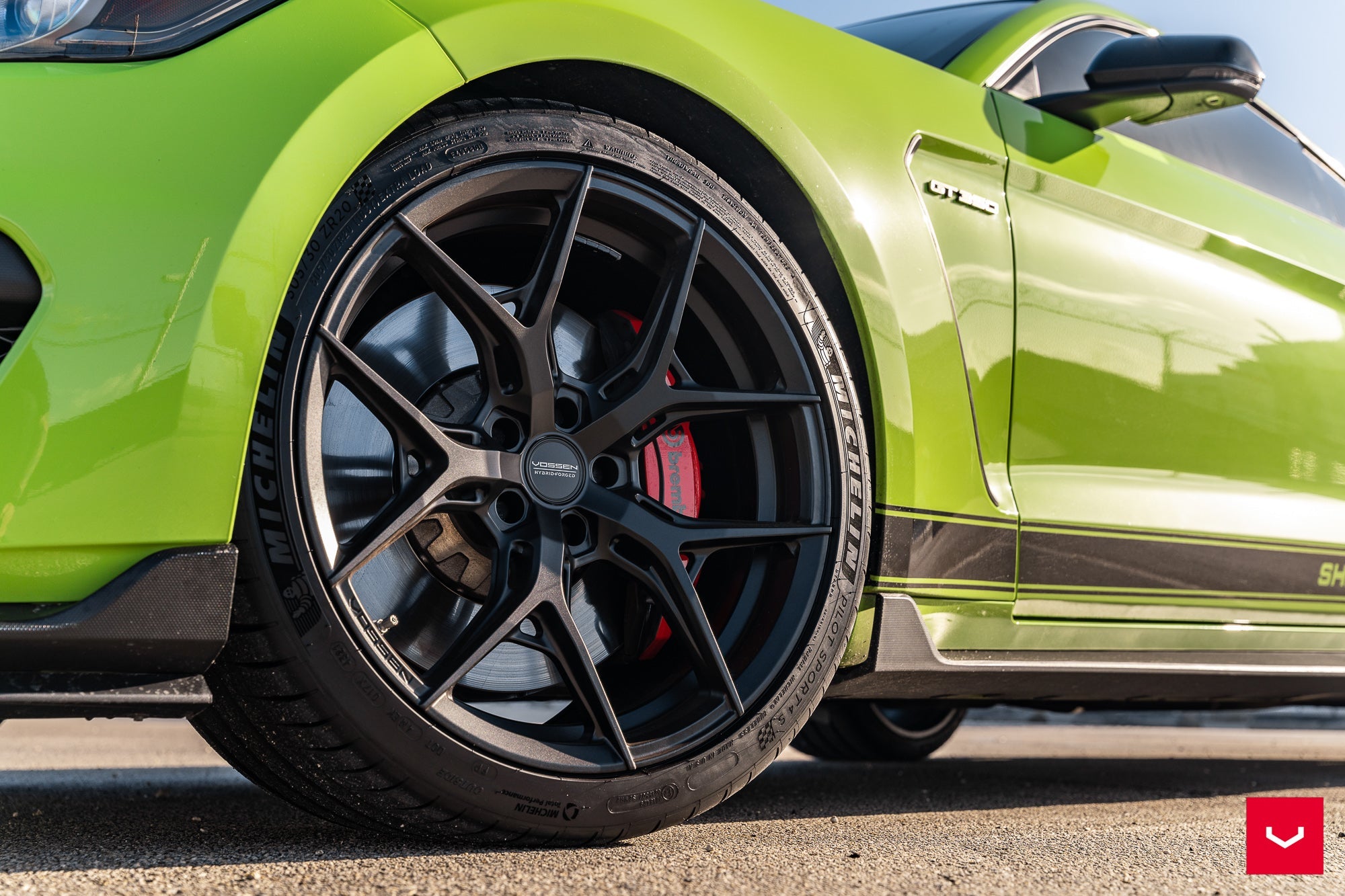 Vossen HF-5 Matte Gunmetal - 20x10.5 / 5x112 / +45 / 66.56mm
