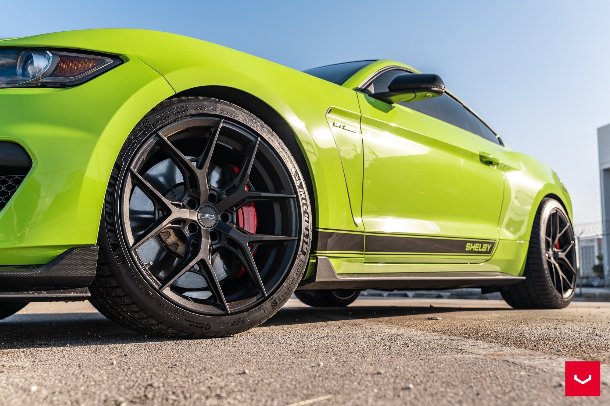Vossen HF-5 Matte Gunmetal - 20x10.5 / 5x112 / +45 / 66.56mm