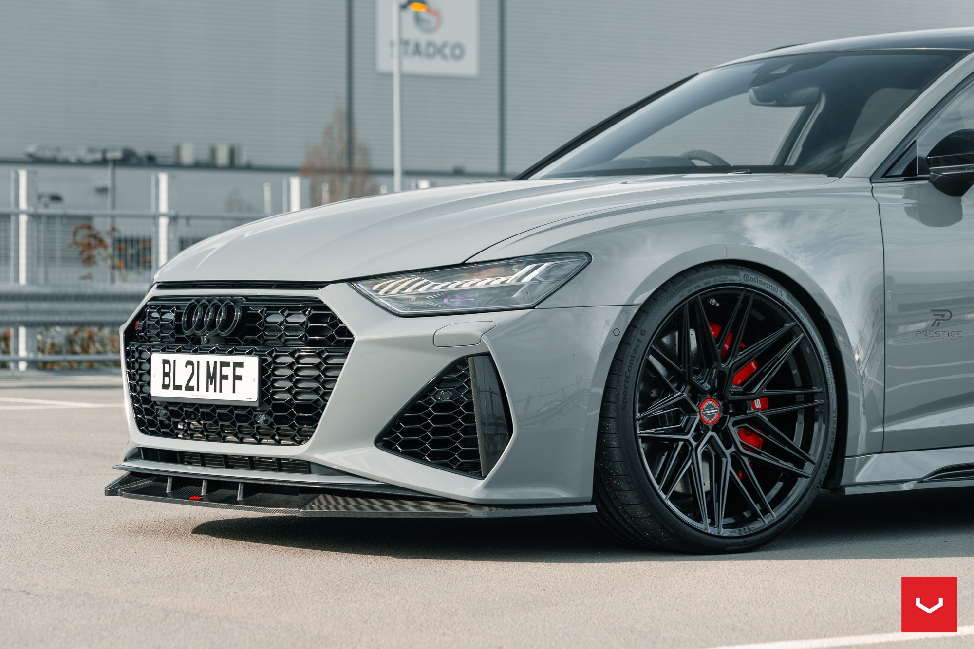 Vossen HF-7 Gloss Black - 22x9 / 5x112 / +32 / 66.56mm