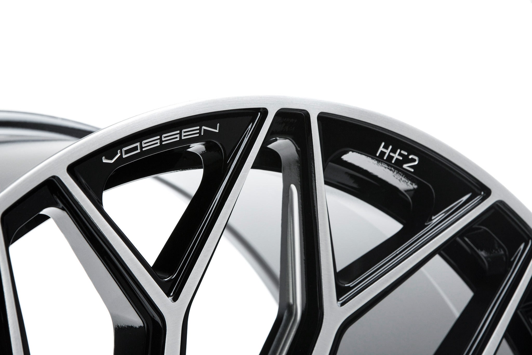 Vossen HF-2 Brushed Gloss Black - 20x9 | +32 | 5x112 | 66.56mm | Flat Face