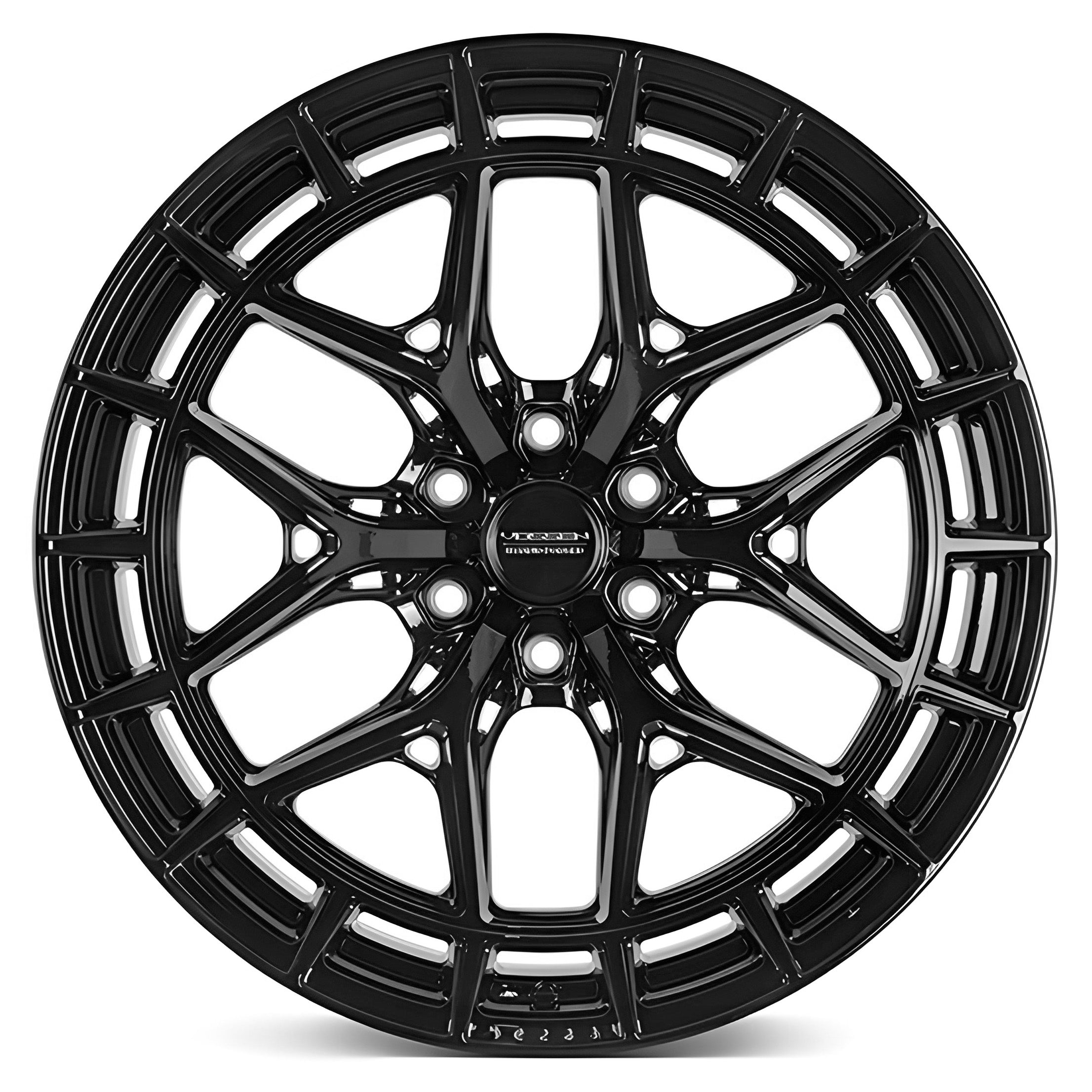 Vossen HFX-1 Gloss Black - 22x10.5 | +25 | 5x112 | 66.5mm | Deep Face