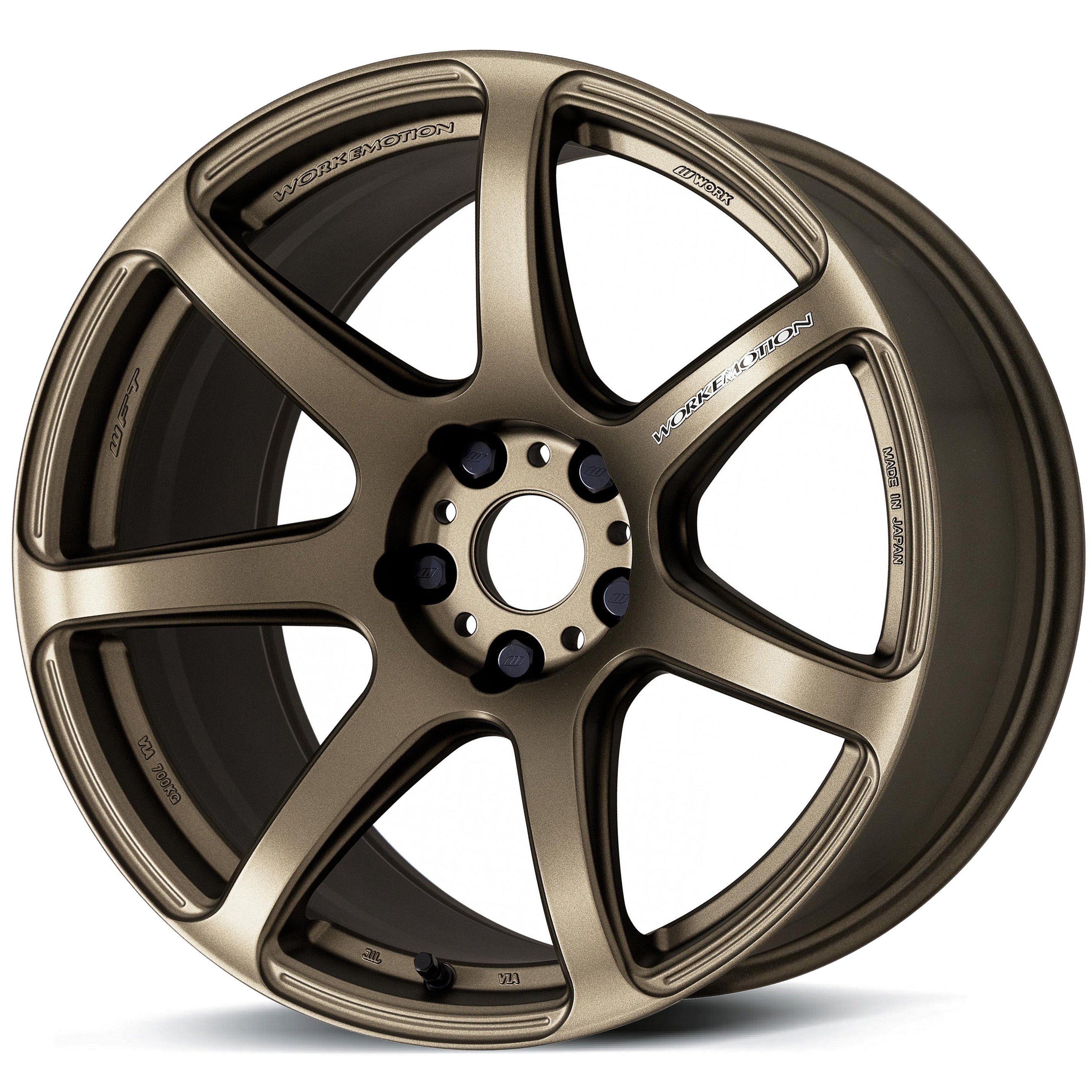 WORK Emotion T7R Matte Bronze (AHG) - 18x9.5 | +30 | 5x114.3 | 73.3mm | Deep Face