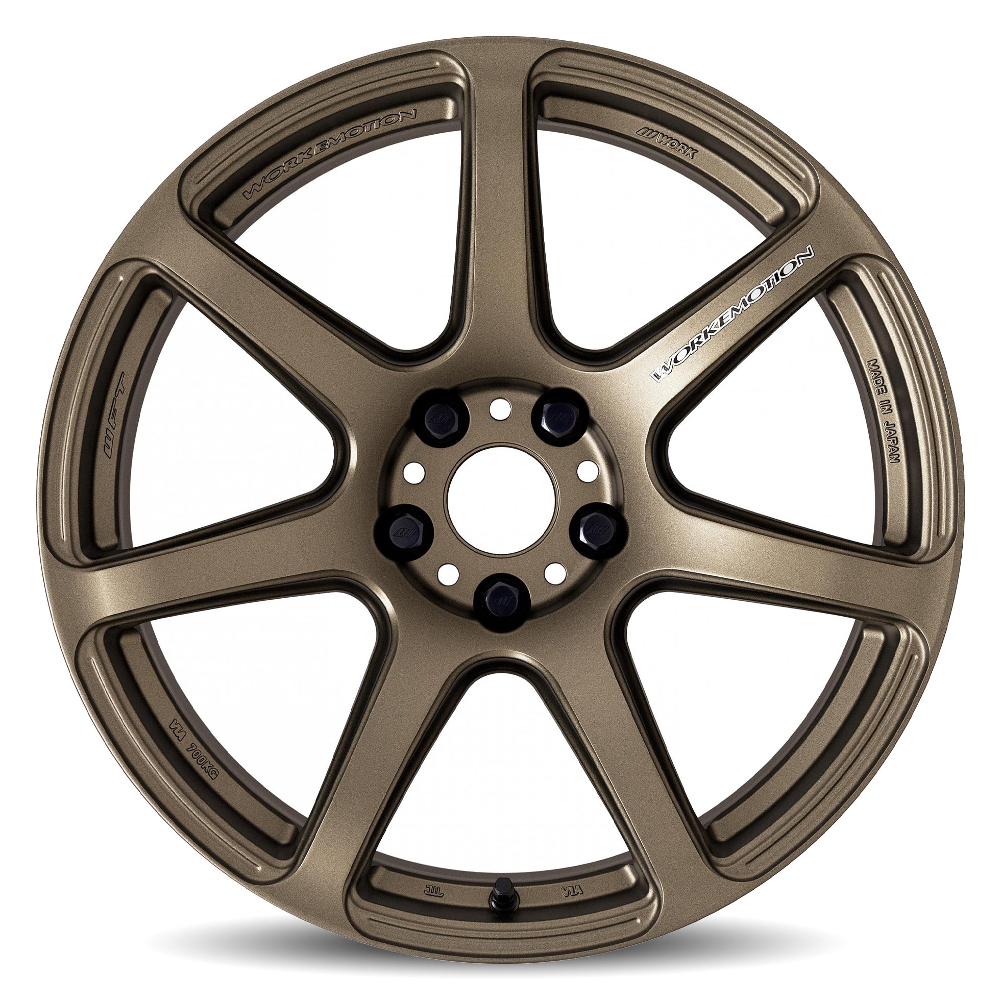 WORK Emotion T7R Matte Bronze (AHG) - 18x9.5 | +30 | 5x114.3 | 73.3mm | Deep Face