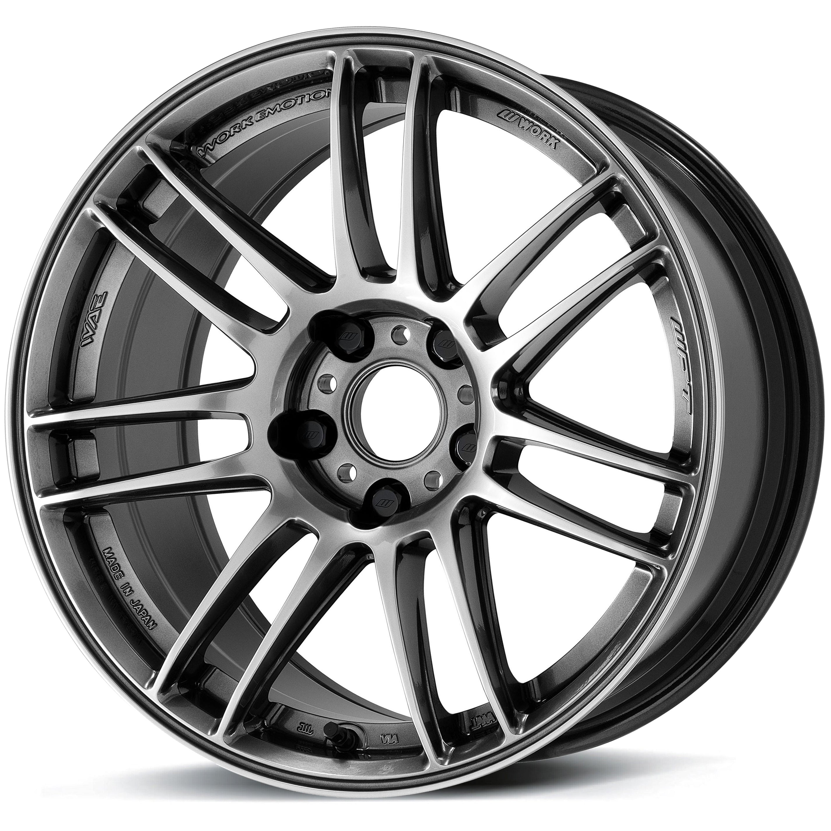 WORK Emotion ZR7 GLOW GUNMETAL(GGM) - 18x9.5 | +38 | 5x114.3 | 73.3mm | Deep Face