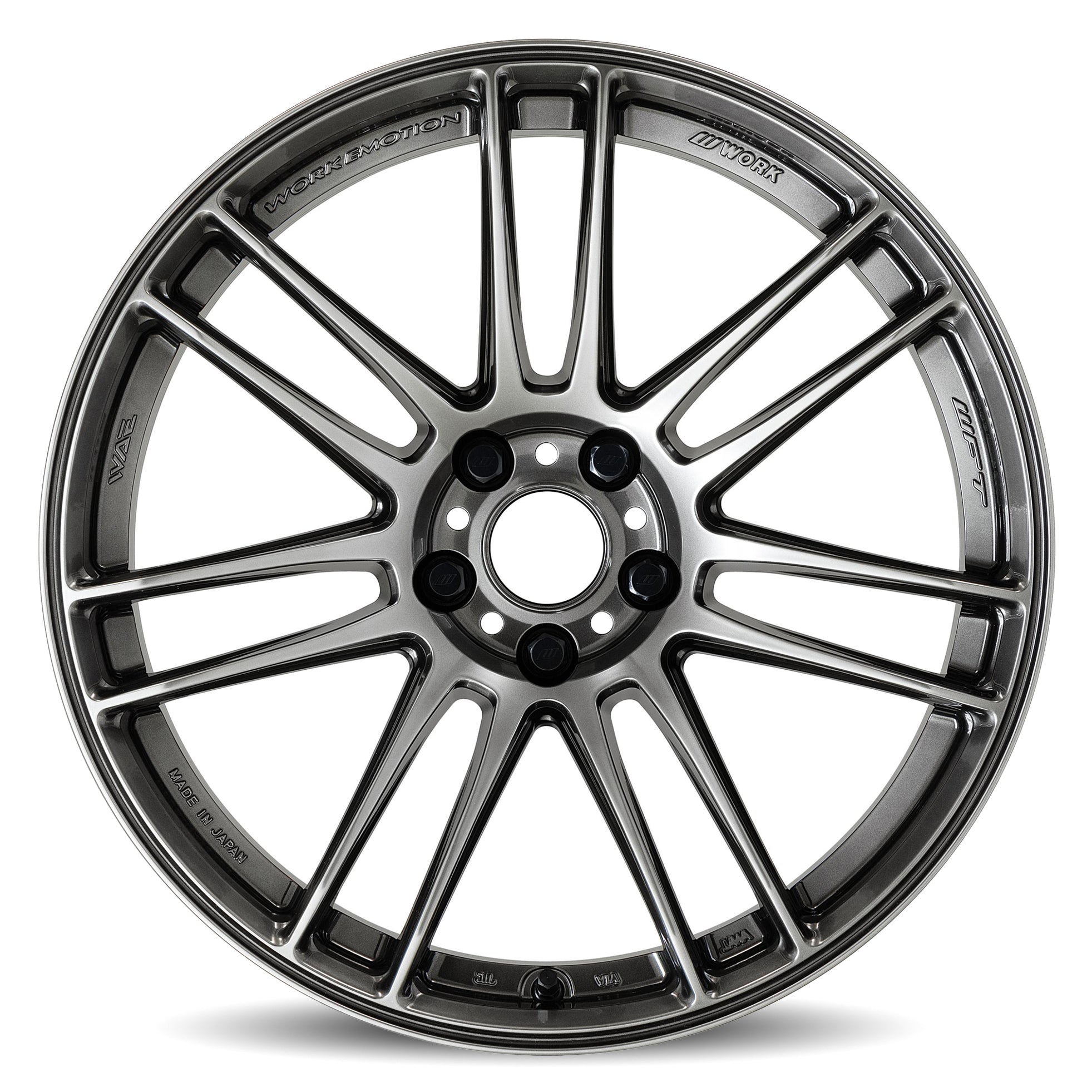 WORK Emotion ZR7 GLOW GUNMETAL(GGM) - 18x9.5 | +38 | 5x114.3 | 73.3mm | Deep Face