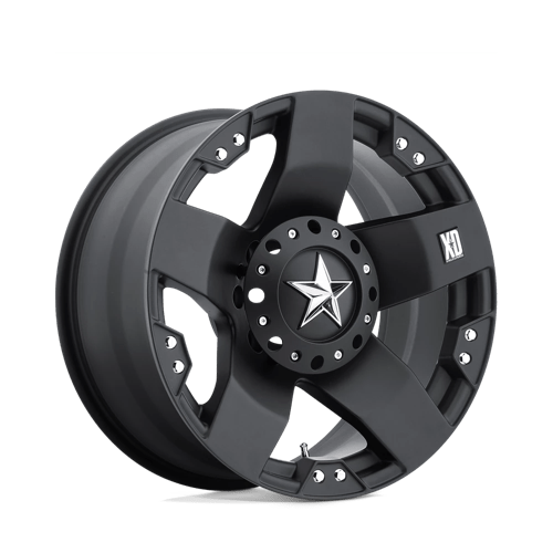 XD Series XD775 ROCKSTAR MATTE BLACK 22x9.5 +12 Custom 78.1mm - Wheel Haven