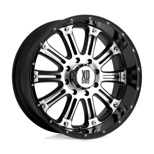 XD Series XD795 HOSS GLOSS BLACK MACHINED 20x9 -12 8x165.1mm 125.2mm - Wheel Haven
