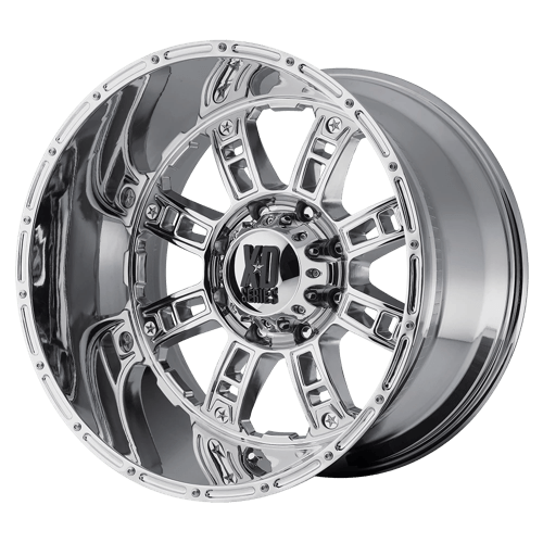 XD Series XD809 RIOT CHROME 20x10 -24 5x150mm 110.1mm - Wheel Haven