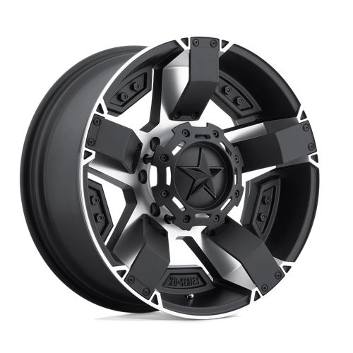 XD Series XD811 ROCKSTAR II MATTE BLACK MACHINED W/ ACCENTS 17x8 +35 5x114.3,5x127mm 72.6mm - Wheel Haven
