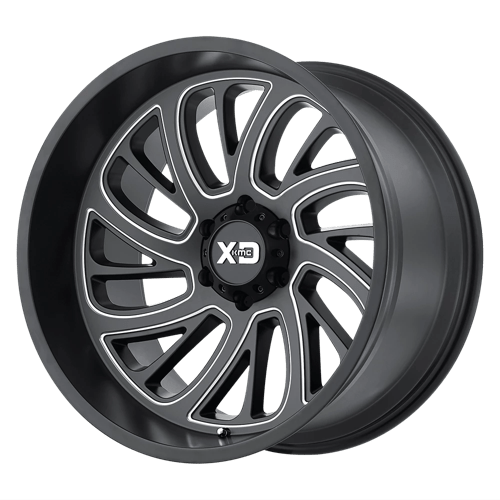 XD Series XD826 SURGE SATIN BLACK MILLED 20x10 -24 5x127mm 78.1mm - Wheel Haven