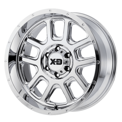 XD Series XD828 DELTA CHROME 22x14 -76 8x165.1mm 125.2mm - Wheel Haven