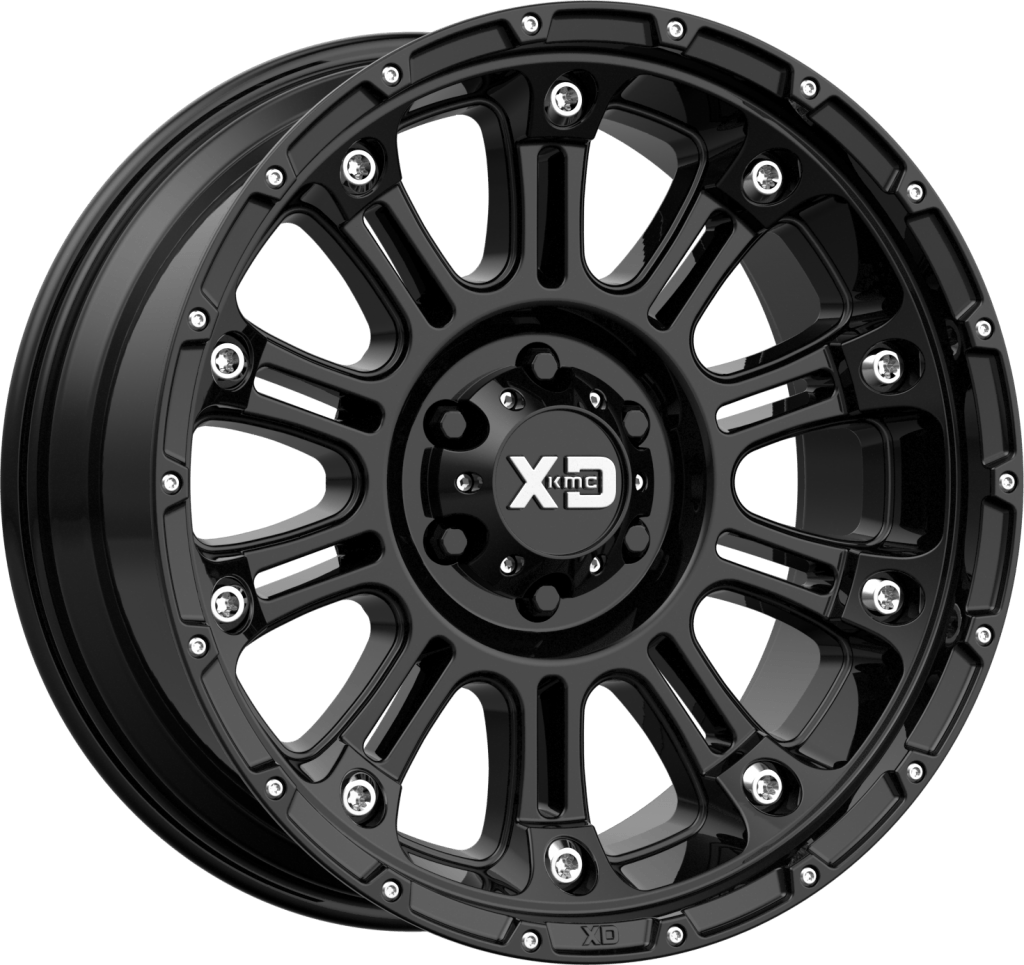 XD Series XD829 HOSS II GLOSS BLACK 20x12 -44 8x165.1mm 125.2mm - Wheel Haven