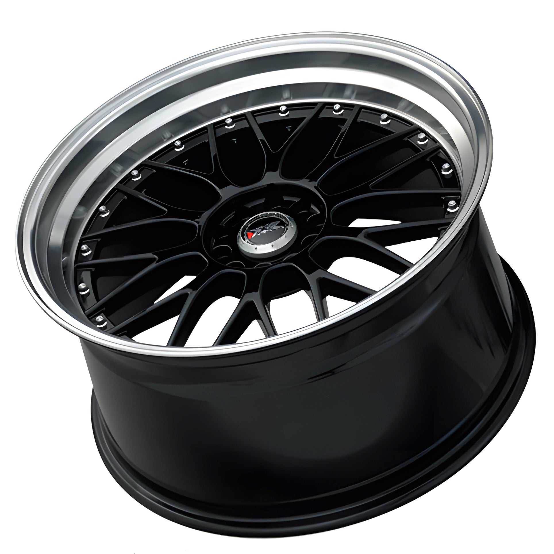 XXR 521 Black w/ Machined Lip - 20x8.5 | +32 | 5x114.3 / 5x120 | 73.1mm