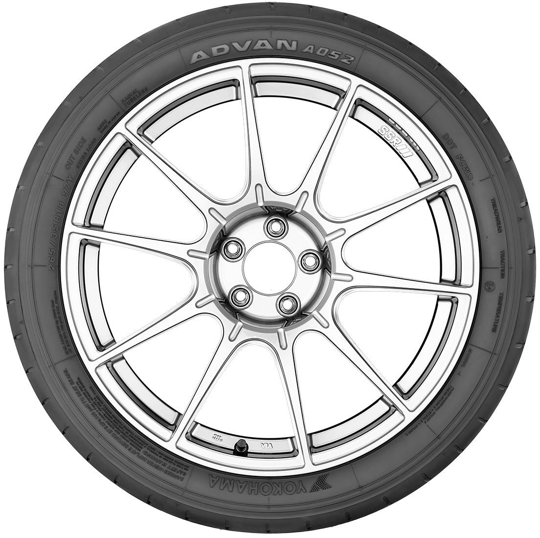 Yokohama ADVAN A052 225/40R18 92Y XL - Wheel Haven