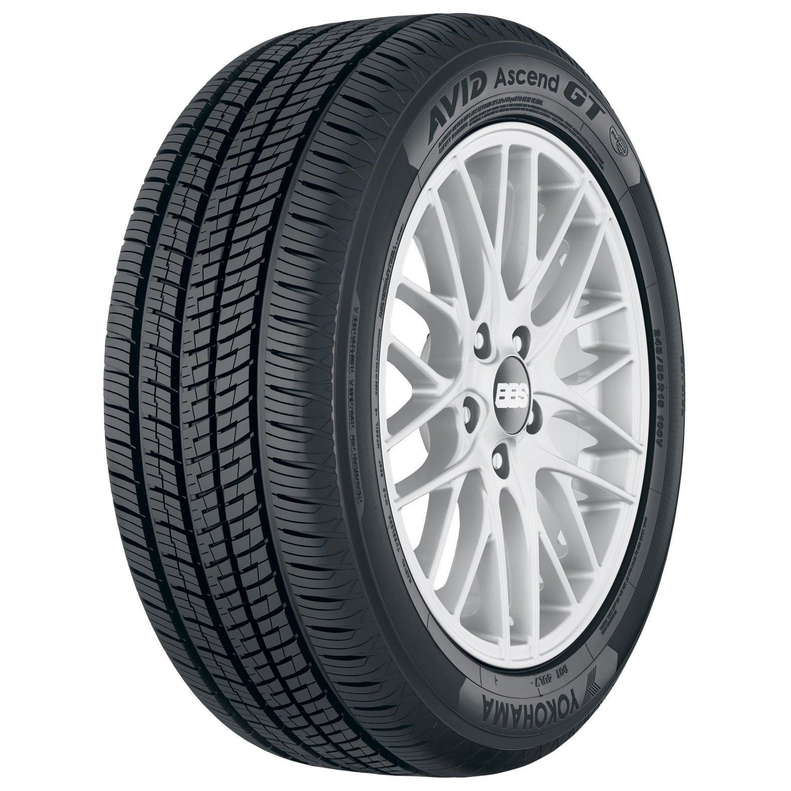 Yokohama AVID Ascend GT 185/55R15 82V - Wheel Haven