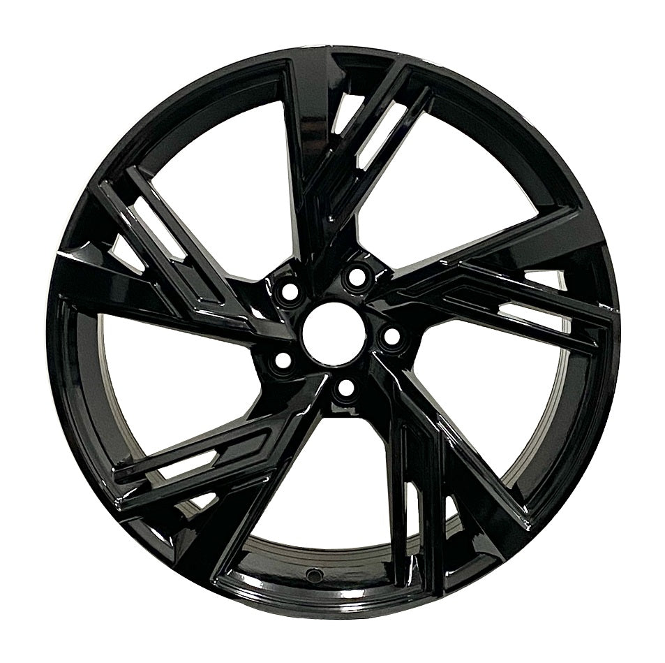 RAC A05 Gloss Black - 19x8.5 | +32 | 5x112 | 66.5mm | Radius