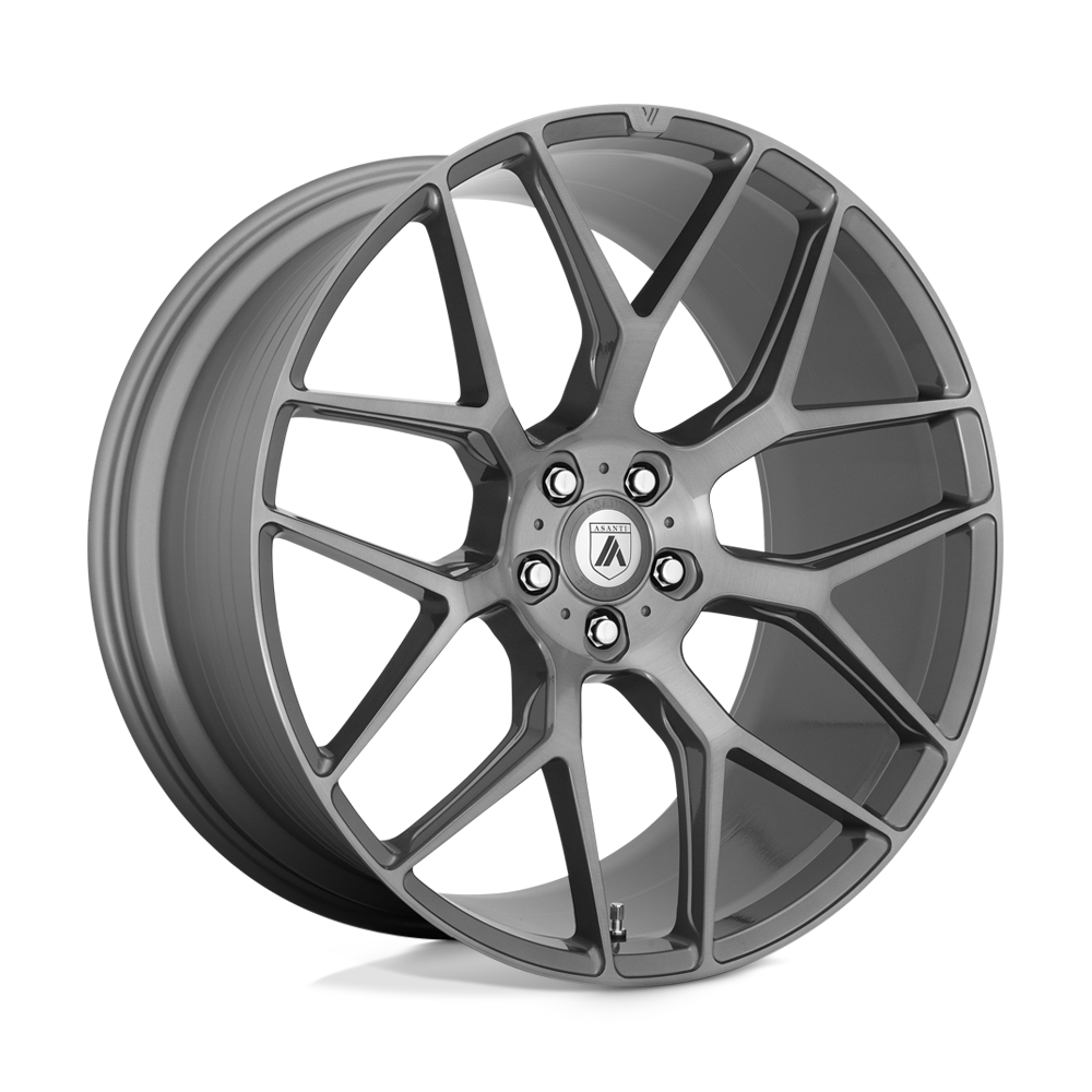 Asanti Black ABL-27 DYNASTY Titanium Brushed - 22x10.5 | +XX | BLANK | 72.56mm