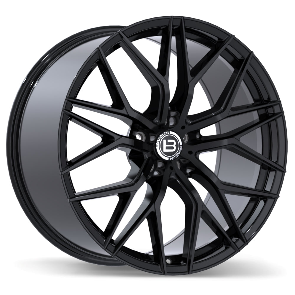 OE Wheels JP17 Satin Black - 20x9 | +28 | 5x127 | 71.5mm