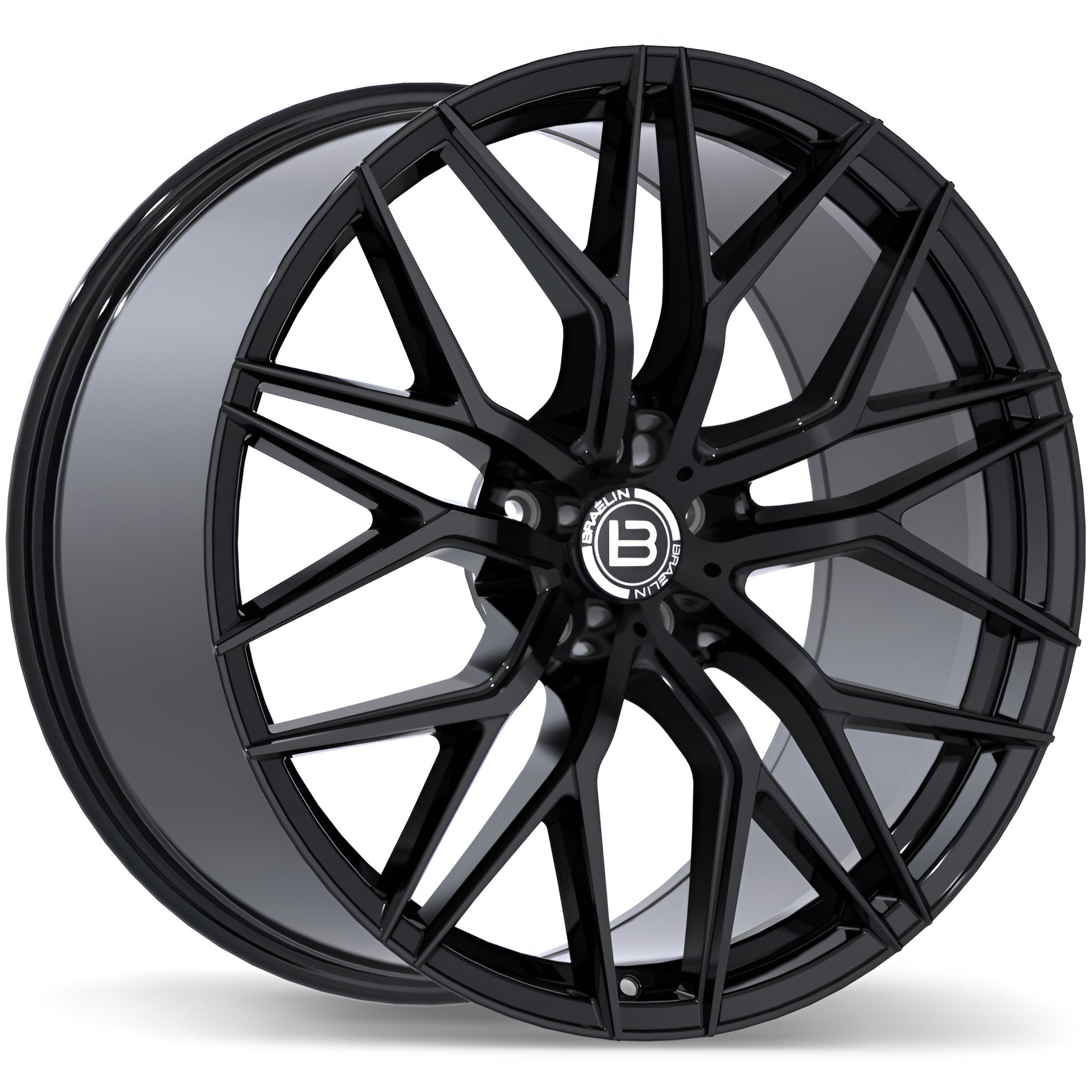 Braelin BR10 Gloss Black - 21x10.0 | +50 | 5x114.3 | 60.1mm | 60° ET