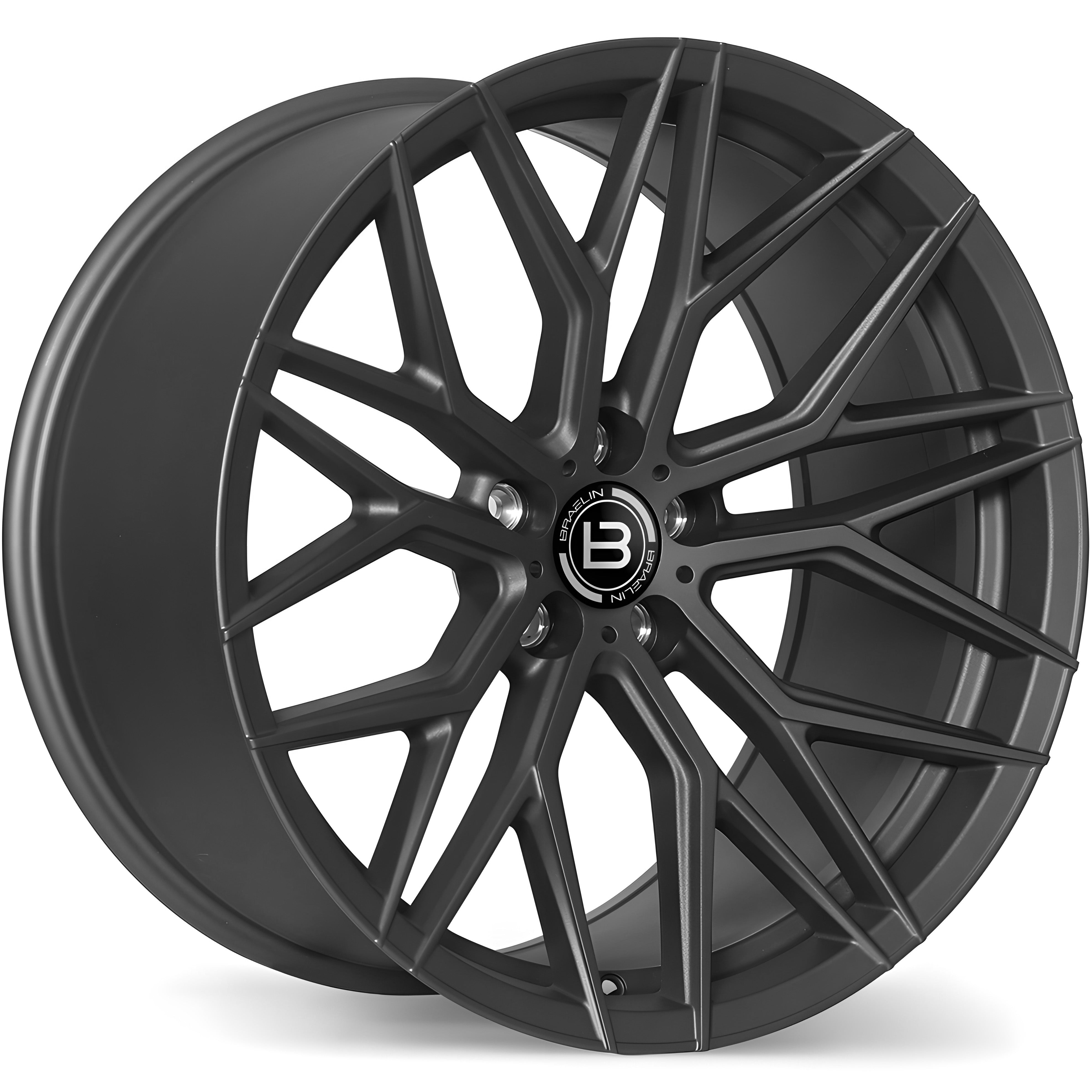 Braelin BR10 Matte Graphite - 19x9.5 | +40 | 5x105 | 56.6mm - Wheel Haven