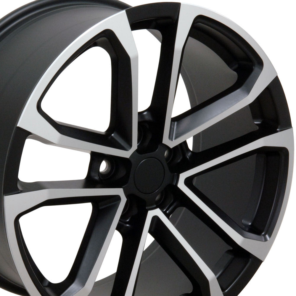 OE Wheels CV19 Satin Black Machined - 20x8.5 | +35 | 5x120 | 67.1mm