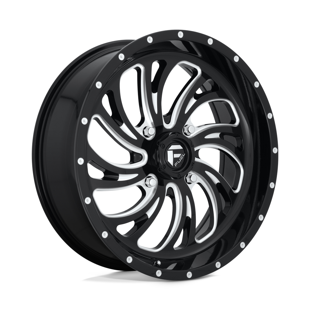 Fuel UTV D641 KOMPRESSOR Gloss Black Milled - 20x7 | +13 | 4x156 | 132mm