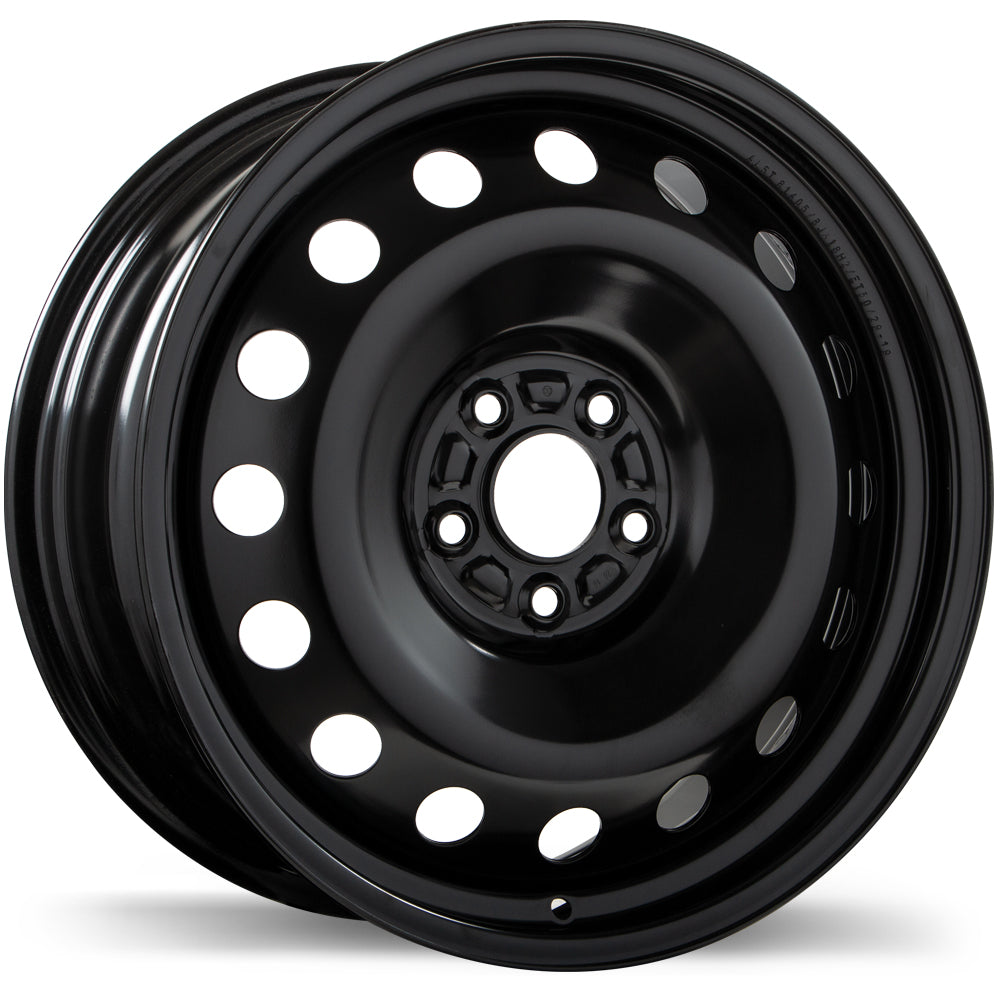 Steel / Acier Standard Black - 18x8.0 | +50 | 5x114.3 | 66.1mm