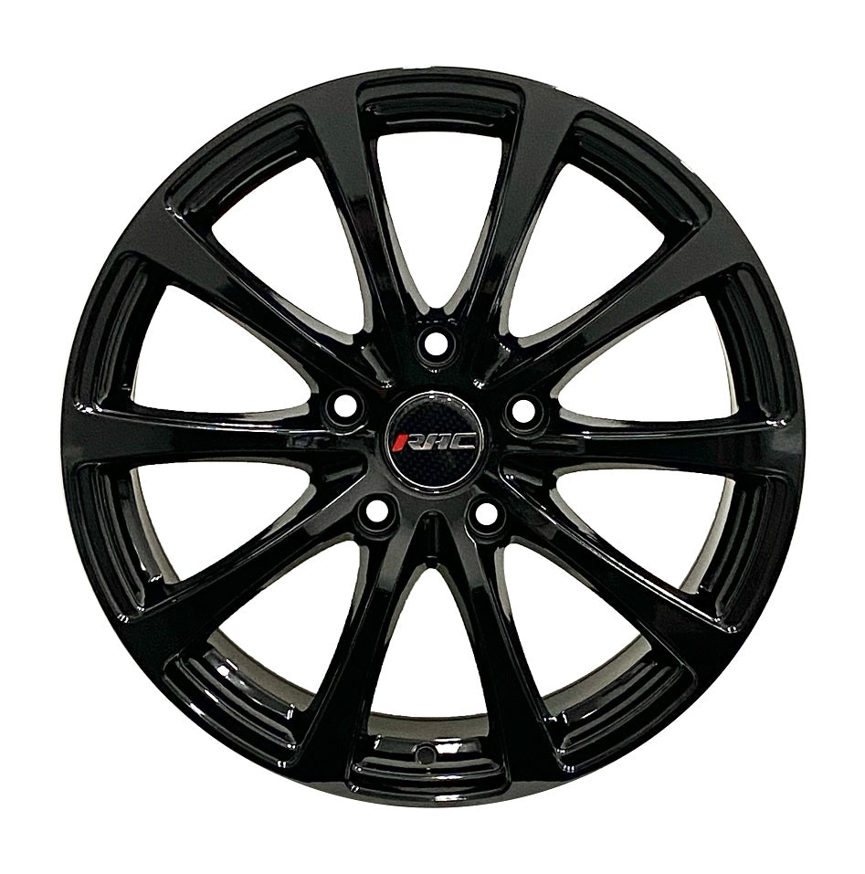 RAC R97 Gloss Black - 18x8 | +42 | 5x130 | 71.6mm | Radius