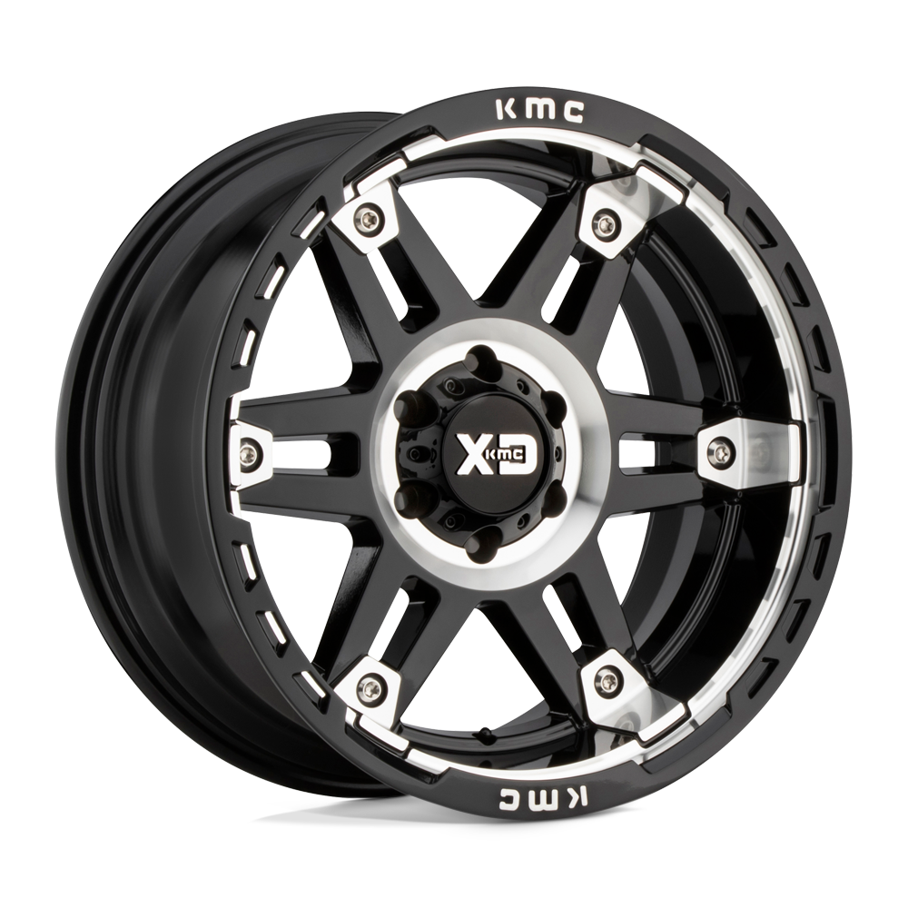 XD XD840 SPY II Gloss Black Machined - 17x9 | -12 | 6x139.7 | 106.1mm