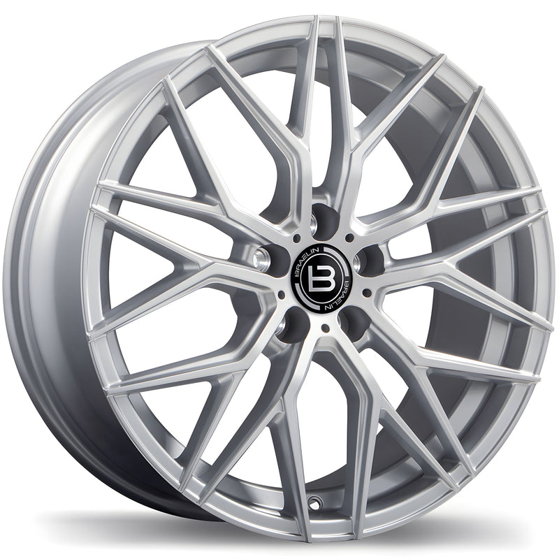 Braelin BR10 Gloss Silver - 19x8.5 | +35 | 5x120 | 64.1mm - Wheel Haven
