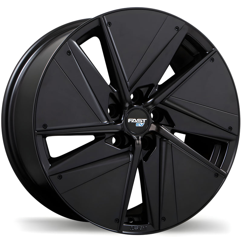 Fast Wheels EV01(+) Satin Black - 18x8.5 | +35 | 5x114.3 | 70.2mm - Wheel Haven