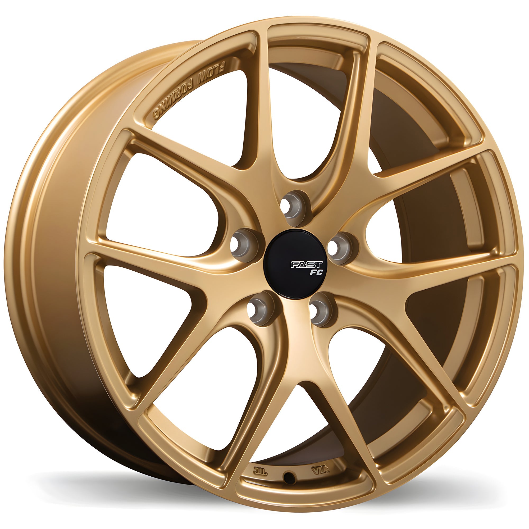 Fast Wheels FC04 Gold - 17x8 | +40 | 5x114.3 | 72.6mm - Wheel Haven
