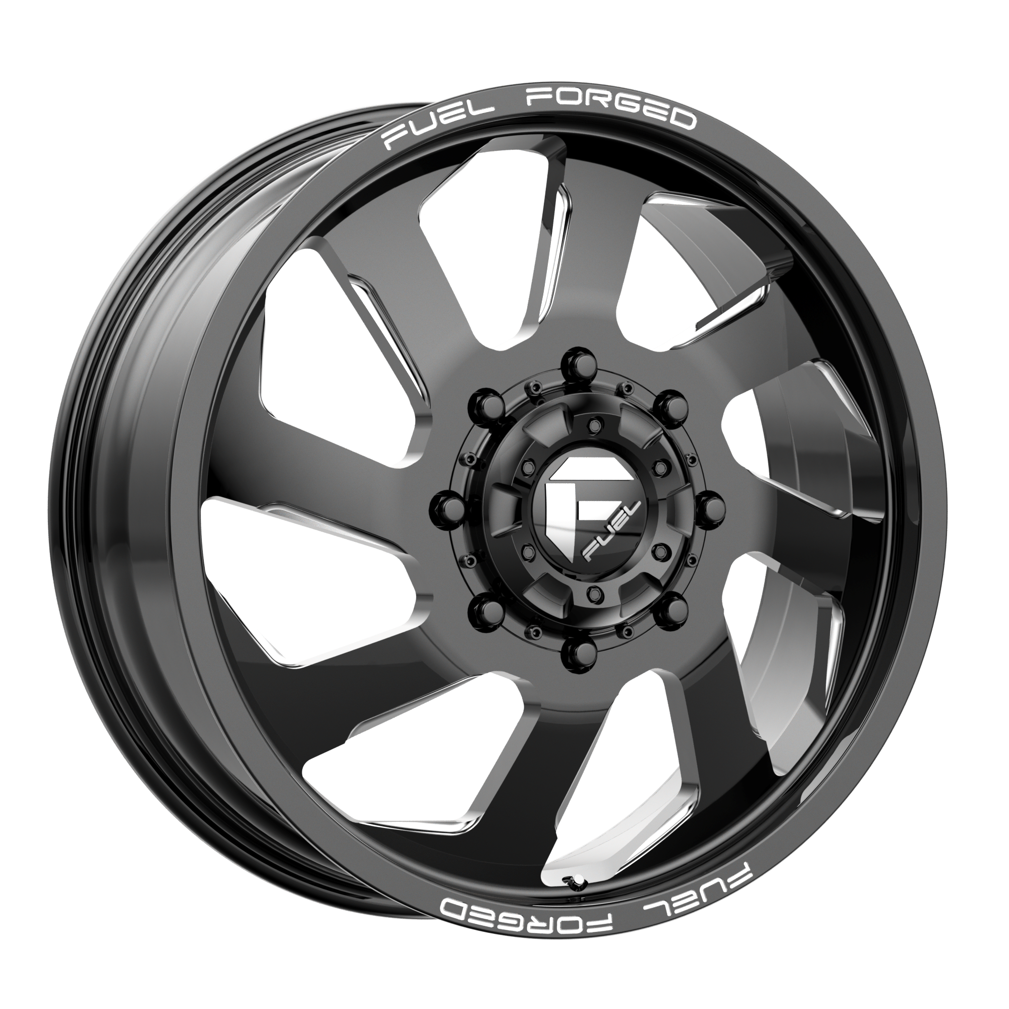 Fuel Mono DD39 FF39D Gloss Black Milled - 20x8.25 | +105 | 8x200 | 142mm