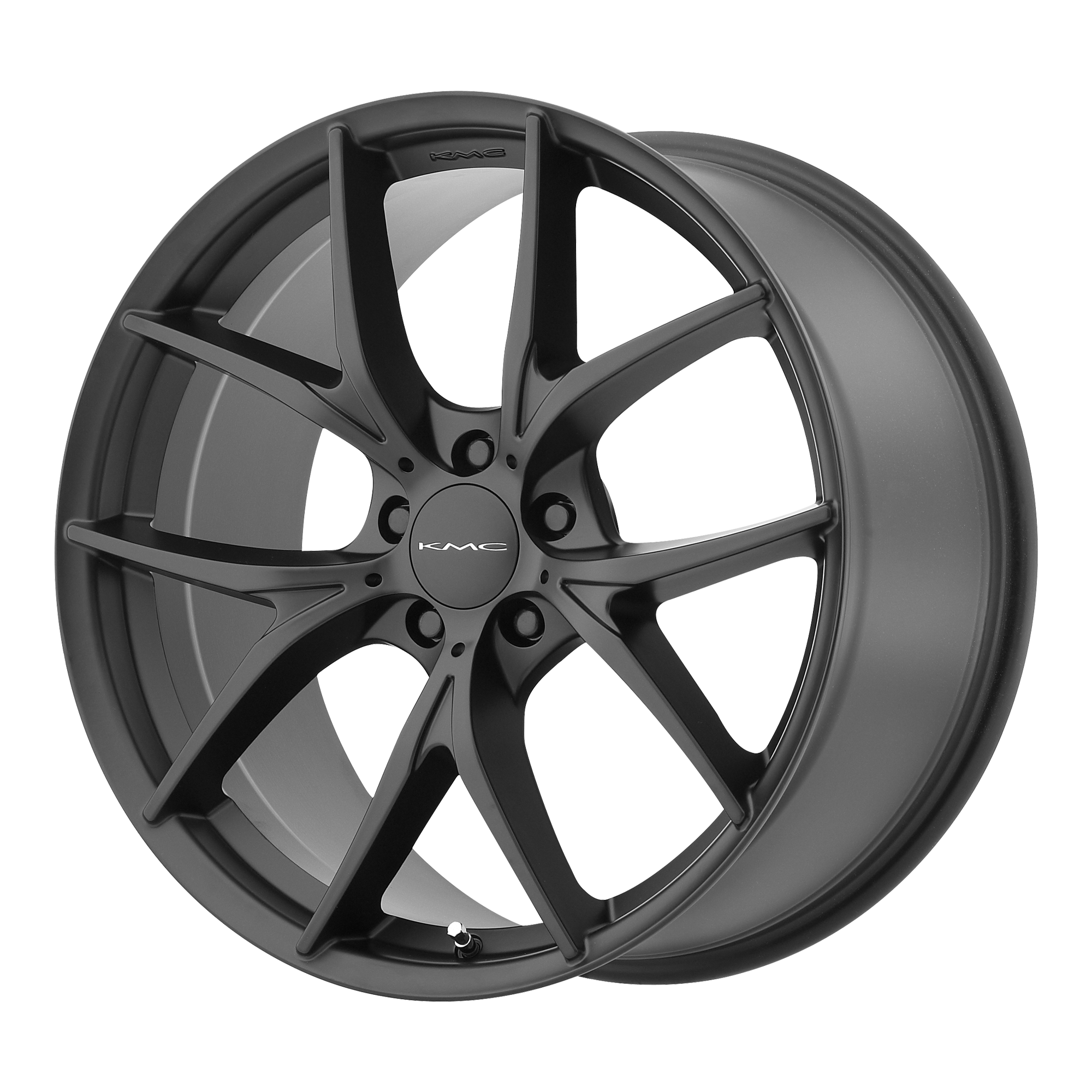 KMC KM694 WISHBONE Satin Black - 18x8 | +35 | 5x114.3 | 72.56mm