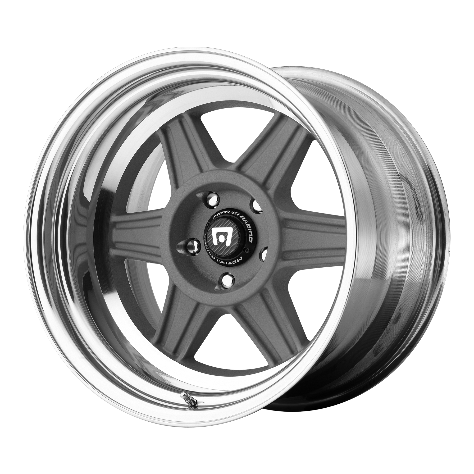 Motegi MR224 Mag Gray Polished Barrel - 16x9.5 | +XX | BLANK | 72.56mm