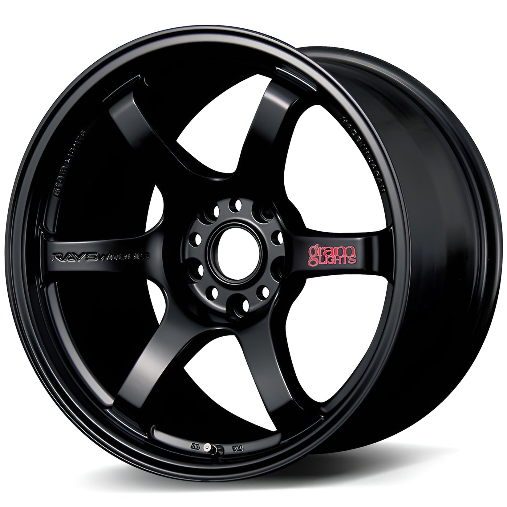 RAYS gramLIGHTS 57DR Semigloss Black (SB) - 18x9.5 | +38 | 5x114.3 | 73.1mm